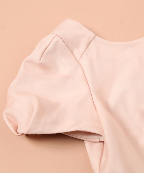 rosebullet（ローズブリット）の「コンパクトポンチトップス（Tシャツ/カットソー・レディース・ライトグレー系/アイボリー系/ピンク系・2）」の7枚目の写真