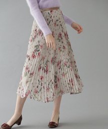 JILL STUART | ◆ウォーターカラーフラワープリーツスカート(スカート)