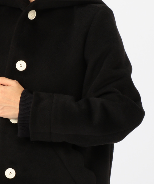 FRAPBOIS（フラボア）の「セーリングコート（その他アウター・レディース・ネイビー/ブラック・1/2）」の11枚目の写真
