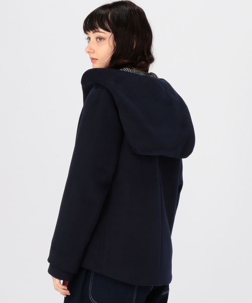 FRAPBOIS（フラボア）の「セーリングコート（その他アウター・レディース・ネイビー/ブラック・1/2）」の10枚目の写真