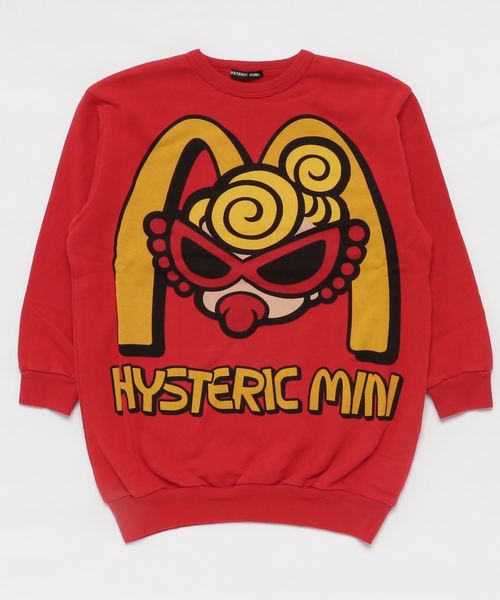 HYSTERIC MINI TO GO BIGプリントトレーナー HYSTERIC MINI TO GO BIGプリントトレーナー