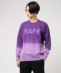 ぴろり‼️ 美品APE エイプ スウェット ロゴ メンズ M レアなデザイン スウェット HAND DRAW APE HEAD