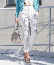 A/C DESIGN BY ALPHA CUBIC | サテンストレッチパンツ(その他パンツ)