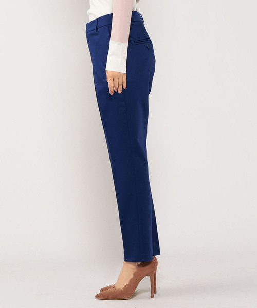 A/C DESIGN BY ALPHA CUBIC（エーシーデザインバイアルファキュービック）の「サテンストレッチパンツ（その他パンツ・レディース・ブラック/ベージュ/ブルー/ネイビー/オフホワイト・61/64/67/70）」の12枚目の写真