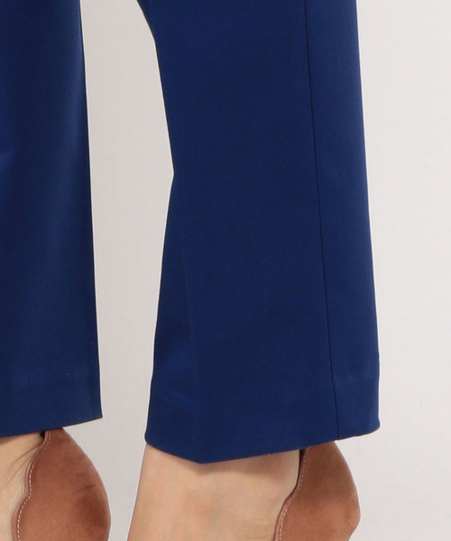 A/C DESIGN BY ALPHA CUBIC（エーシーデザインバイアルファキュービック）の「サテンストレッチパンツ（その他パンツ・レディース・ブラック/ベージュ/ブルー/ネイビー/オフホワイト・61/64/67/70）」の17枚目の写真