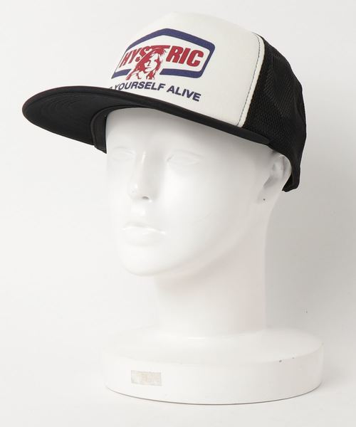 HYSTERIC GLAMOUR（ヒステリックグラマー）の「YOURSELF ALIVE メッシュキャップ（キャップ・メンズ・ブラック/ネイビー/レッド・FREE）」の7枚目の写真