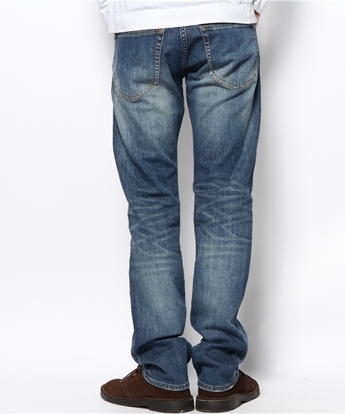 PLST（プラステ）の「Ｍen ユーズドストレッチデニムパンツ（デニムパンツ・メンズ・インディゴブルー・30inch/32inch/34inch/28inch）」の3枚目の写真