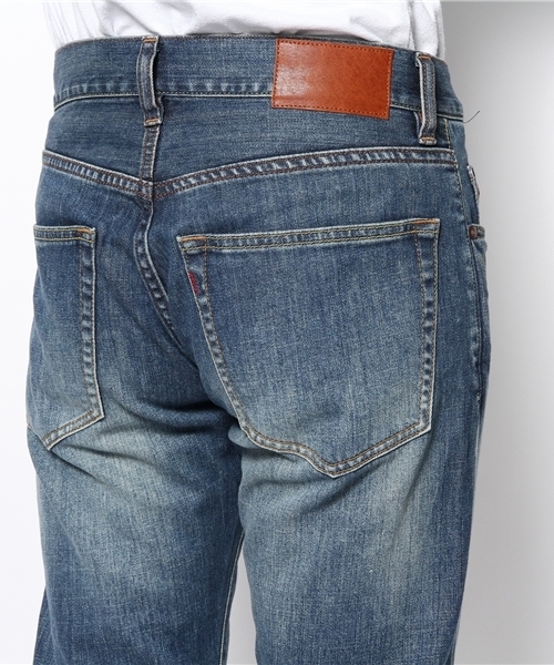 PLST（プラステ）の「Ｍen ユーズドストレッチデニムパンツ（デニムパンツ・メンズ・インディゴブルー・30inch/32inch/34inch/28inch）」の5枚目の写真