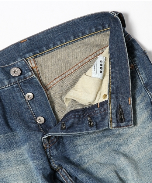 PLST（プラステ）の「Ｍen ユーズドストレッチデニムパンツ（デニムパンツ・メンズ・インディゴブルー・30inch/32inch/34inch/28inch）」の9枚目の写真