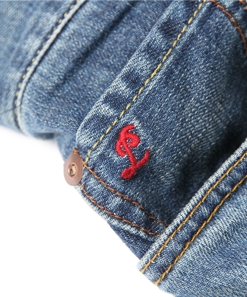 PLST（プラステ）の「Ｍen ユーズドストレッチデニムパンツ（デニムパンツ・メンズ・インディゴブルー・30inch/32inch/34inch/28inch）」の10枚目の写真