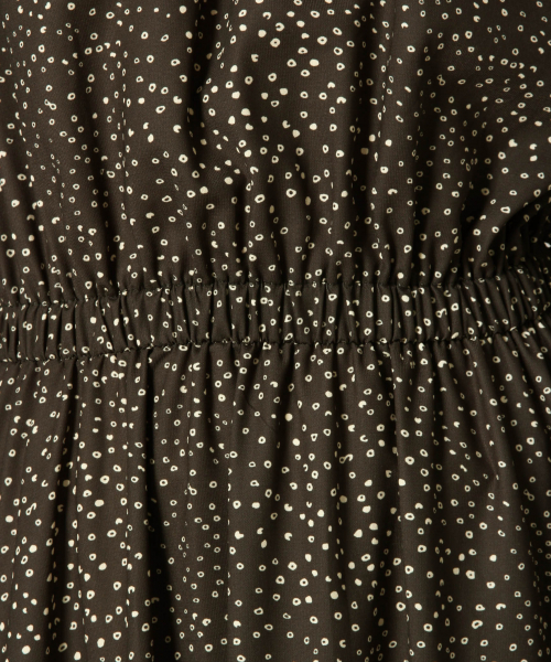 LOWRYS FARM（ローリーズファーム）の「ボウタイツキガラワンピ　853582（ワンピース・レディース・ブラック/ネイビー/ブラウン・FREE）」の17枚目の写真