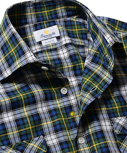 BEAMS（ビームス）の「GIANNETTO / タータンチェック ワークシャツ（シャツ/ブラウス・メンズ・ダークグリーン・LARGE/SMALL/MEDIUM/X-SMALL）」の3枚目の写真