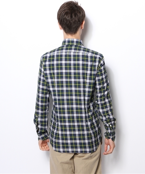 BEAMS（ビームス）の「GIANNETTO / タータンチェック ワークシャツ（シャツ/ブラウス・メンズ・ダークグリーン・LARGE/SMALL/MEDIUM/X-SMALL）」の6枚目の写真