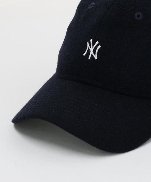NEW ERA（ニューエラ）の「【別注】 ＜NEW ERA＞ MELTON 1TONE CAP/キャップ（キャップ・メンズ・ブラック/ネイビー/グレー・FREE）」の7枚目の写真