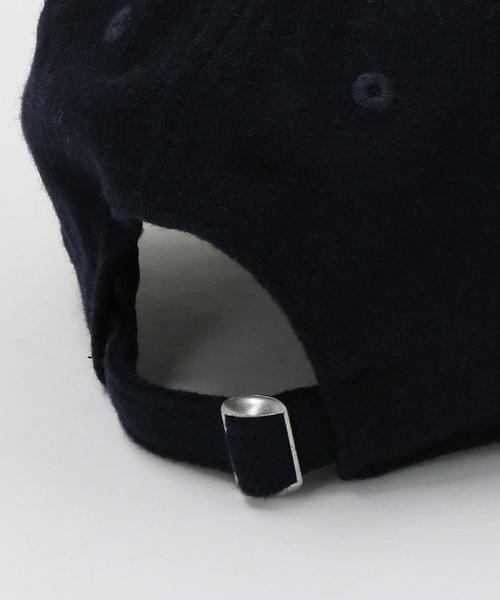 NEW ERA（ニューエラ）の「【別注】 ＜NEW ERA＞ MELTON 1TONE CAP/キャップ（キャップ・メンズ・ブラック/ネイビー/グレー・FREE）」の5枚目の写真