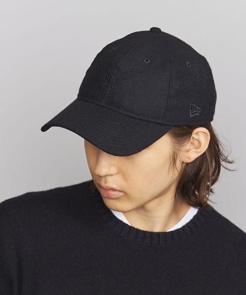 NEW ERA（ニューエラ）の「【別注】 ＜NEW ERA＞ MELTON 1TONE CAP/キャップ（キャップ・メンズ・ブラック/ネイビー/グレー・FREE）」の10枚目の写真