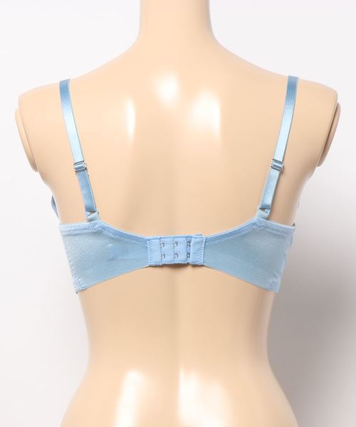 Triumph（トリンプ）の「プレミアムデザイン 天使のブラ スリムライン0050 ブラジャー(ブラレットデザイン)TR0050 WHU3（ブラジャー・レディース・ライトブルー/ネイビー/ピンク・C70/D70/C75/D75/E70/E75）」の5枚目の写真