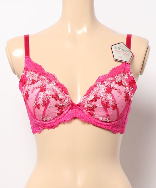 Triumph（トリンプ）の「プレミアムデザイン 天使のブラ スリムライン0050 ブラジャー(ブラレットデザイン)TR0050 WHU3（ブラジャー・レディース・ライトブルー/ネイビー/ピンク・C70/D70/C75/D75/E70/E75）」の8枚目の写真