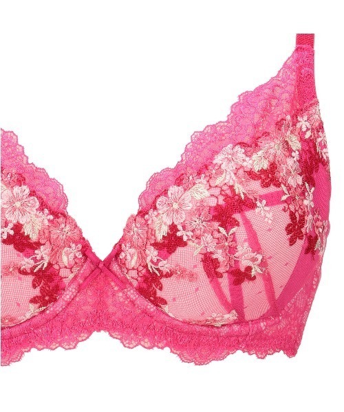 Triumph（トリンプ）の「プレミアムデザイン 天使のブラ スリムライン0050 ブラジャー(ブラレットデザイン)TR0050 WHU3（ブラジャー・レディース・ライトブルー/ネイビー/ピンク・C70/D70/C75/D75/E70/E75）」の11枚目の写真