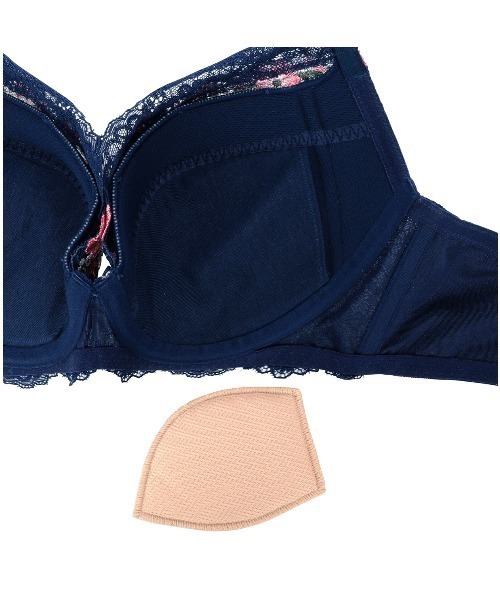 Triumph（トリンプ）の「プレミアムデザイン 天使のブラ スリムライン0050 ブラジャー(ブラレットデザイン)TR0050 WHU3（ブラジャー・レディース・ライトブルー/ネイビー/ピンク・C70/D70/C75/D75/E70/E75）」の15枚目の写真