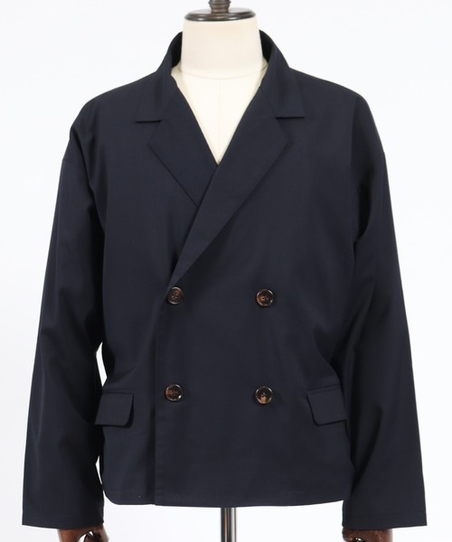 CAMBIO(カンビオ)の「mj7053-TRダブルテーラードジャケット(テーラードジャケット・メンズ・ブラック/ネイビー・M/L)」の17枚目の写真