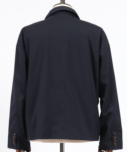 CAMBIO(カンビオ)の「mj7053-TRダブルテーラードジャケット(テーラードジャケット・メンズ・ブラック/ネイビー・M/L)」の18枚目の写真