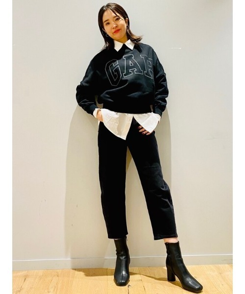 Gap ギャップ の ハイライズ バレルジーンズ デニムパンツ Wear