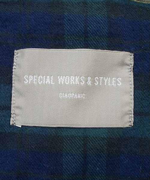 CIAOPANIC（チャオパニック）の「【SPECIAL WORKS&STYLES】ライナー付きモッズコート（モッズコート・レディース・オリーブ/ネイビー・FREE）」の7枚目の写真