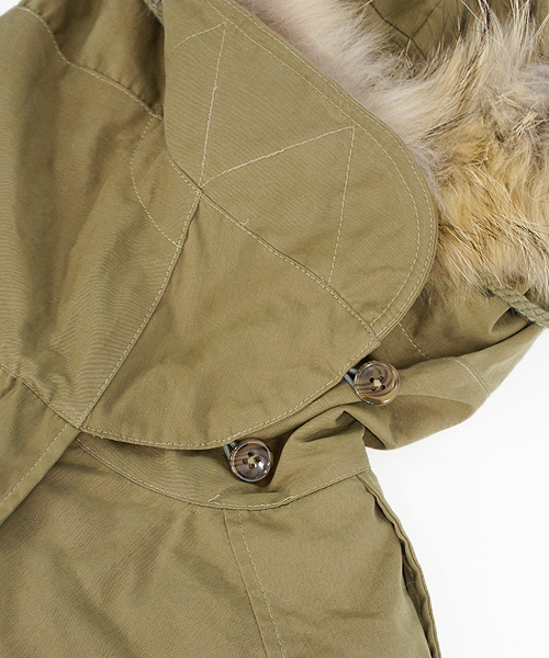 CIAOPANIC（チャオパニック）の「【SPECIAL WORKS&STYLES】ライナー付きモッズコート（モッズコート・レディース・オリーブ/ネイビー・FREE）」の10枚目の写真