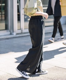 Munich | フレンチリネンキャンバス　スリットフレアパンツ(その他パンツ)