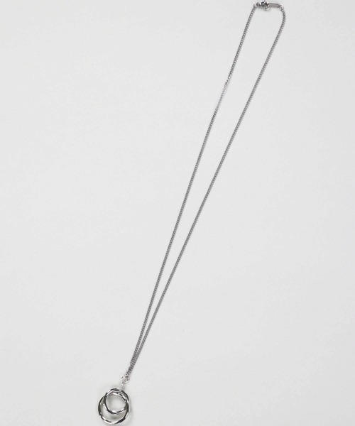 SPINNS（スピンズ）の「シンプルトップチェーンネックレス（ネックレス・メンズ・シルバー/C/D/B/A・ONESIZE）」の9枚目の写真