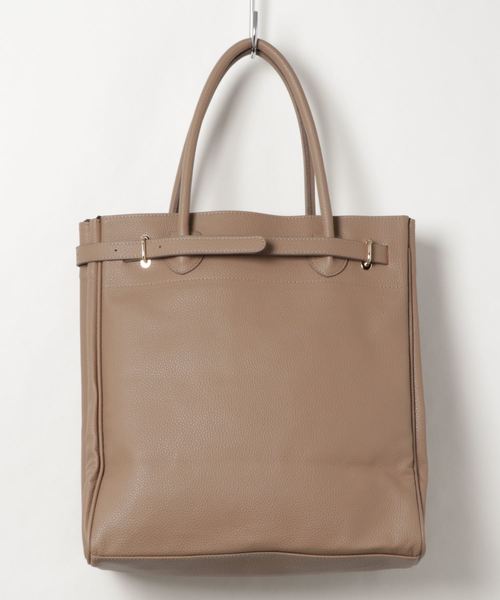 DouDou(ドゥドゥ)の「ベルト付トートバッグ(トートバッグ・レディース・アイボリー/グレイッシュベージュ/ブラック・FREE)」の6枚目の写真