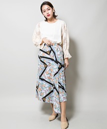 【WEB限定STYLE4】アンニュイレースブラウス