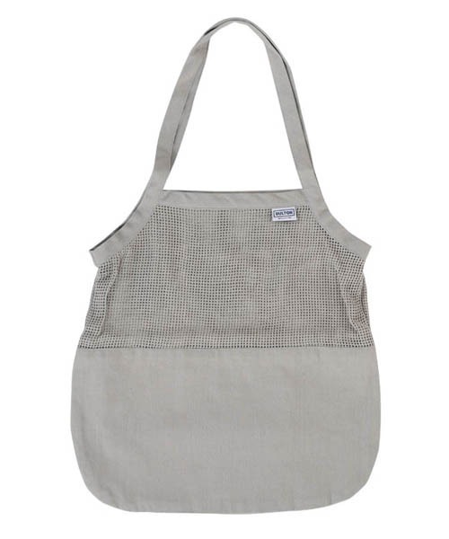 DULTON（ダルトン）の「COTTON HALF MESH BAG L/コットン ハーフ メッシュ バッグ L（トートバッグ・メンズ・ナチュラル/グリーン/グレー/イエロー・FREE）」の10枚目の写真