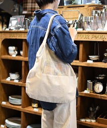 DULTON（ダルトン）の「COTTON HALF MESH BAG L/コットン ハーフ メッシュ バッグ L（トートバッグ）」