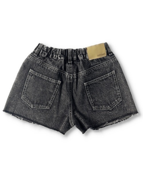 RADCHAP（ラッドチャップ）の「クラッシュデニムショートパンツ（デニムパンツ・キッズ・グレー/サックスブルー・90cm/110cm/100cm/120cm/130cm/150cm/140cm）」の8枚目の写真