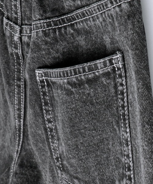 RADCHAP（ラッドチャップ）の「クラッシュデニムショートパンツ（デニムパンツ・キッズ・グレー/サックスブルー・90cm/110cm/100cm/120cm/130cm/150cm/140cm）」の13枚目の写真