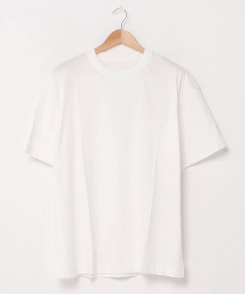 Culture Medium（カルチャーミディアム）の「オーガニックコットンビッグTシャツ（Tシャツ/カットソー・レディース・ブラック/ブラウン/ホワイト/ベージュ・FREE）」の2枚目の写真