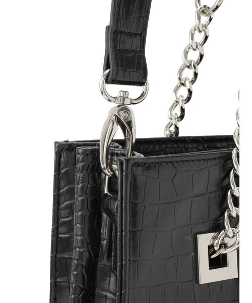 EVRIS（エヴリス）の「バイカラーブロッキングショルダーBAG（ショルダーバッグ・レディース・ブラック/ベージュ/ボルドー・FREE）」の16枚目の写真