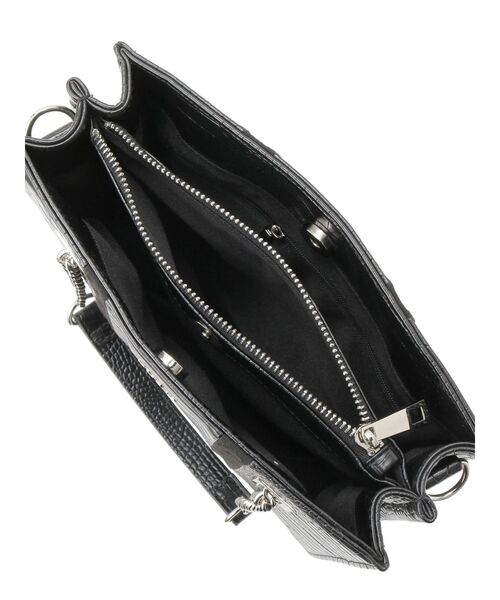 EVRIS（エヴリス）の「バイカラーブロッキングショルダーBAG（ショルダーバッグ・レディース・ブラック/ベージュ/ボルドー・FREE）」の17枚目の写真