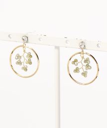 ワイヤーアートリングピアス