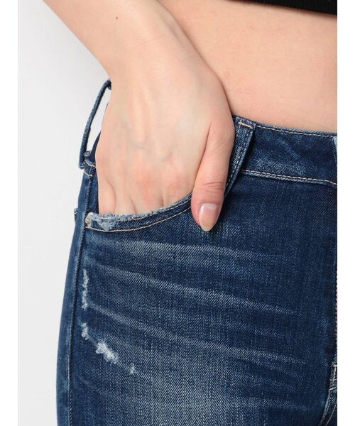 GYDA（ジェイダ）の「HEMダメージスキニーデニムパンツ（デニムパンツ・レディース・インディゴブルー/ブルー・SMALL/MEDIUM/X-SMALL）」の19枚目の写真