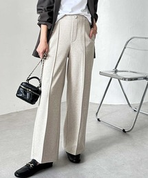 美脚ストレッチセミワイドパンツ