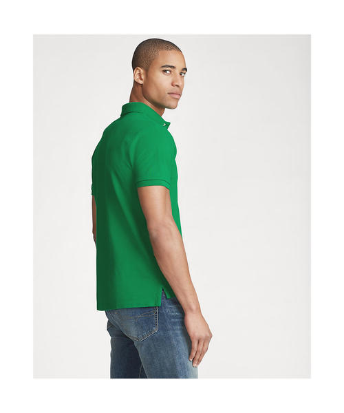POLO RALPH LAUREN(ポロ ラルフ ローレン)の「アイコニック メッシュ ポロシャツ(ポロシャツ・メンズ・グリーン・SMALL/X-LARGE/X-SMALL/XX-LARGE/LARGE/MEDIUM)」の2枚目の写真