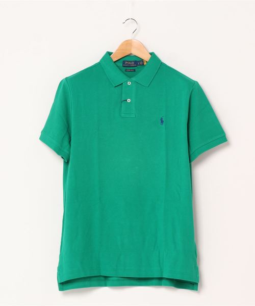 POLO RALPH LAUREN(ポロ ラルフ ローレン)の「アイコニック メッシュ ポロシャツ(ポロシャツ・メンズ・グリーン・SMALL/X-LARGE/X-SMALL/XX-LARGE/LARGE/MEDIUM)」の3枚目の写真