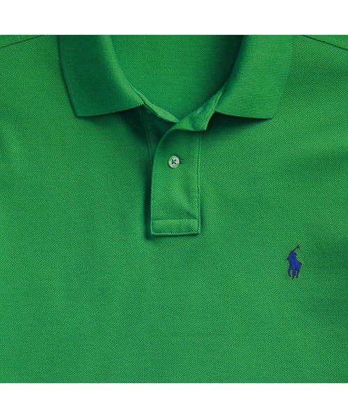 POLO RALPH LAUREN(ポロ ラルフ ローレン)の「アイコニック メッシュ ポロシャツ(ポロシャツ・メンズ・グリーン・SMALL/X-LARGE/X-SMALL/XX-LARGE/LARGE/MEDIUM)」の8枚目の写真
