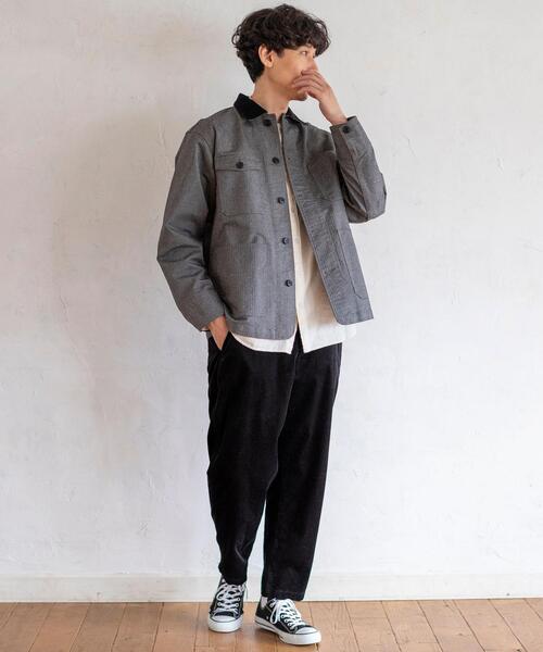 coen（コーエン）の「コーデュロイイージーパンツ（その他パンツ・メンズ・ベージュ/ネイビー/ブラック・SMALL/MEDIUM/LARGE/X-LARGE）」の5枚目の写真