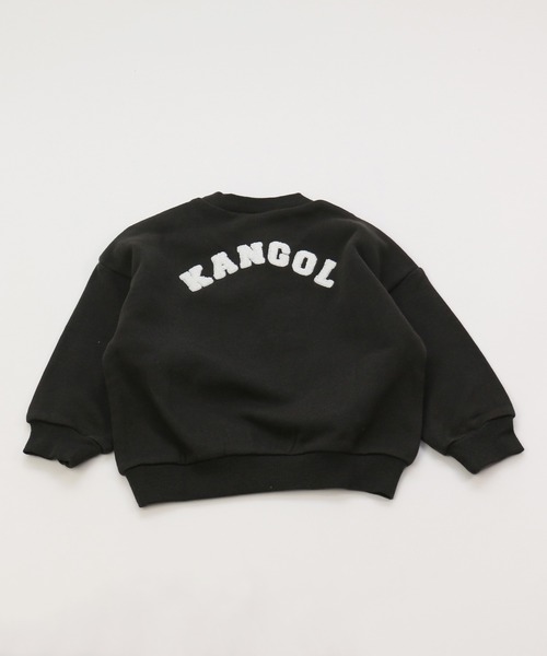 KANGOL(カンゴール)の「KANGOL/カンゴール サガラ刺しゅう裏毛トレーナー(スウェット・キッズ・オフホワイト/ピンク/モカ/チャコールグレー・80cm/95㎝/90cm/95cm)」の20枚目の写真