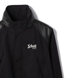 schott | Schott/ショット/LEATHER COMBI JACKET/レザー コンビ ジャケット(マウンテンパーカー)