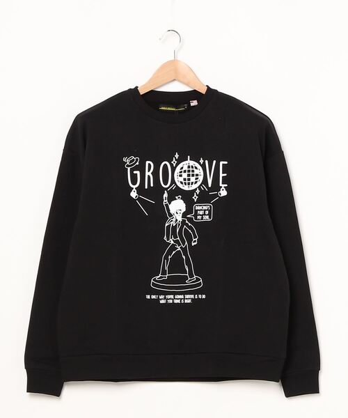MARUKAWA(マルカワ)の「イラストプリント スウェット/トレーナー(スウェット・メンズ・ホワイト/ブラック/ベージュ/ホワイト系その他/ブラック系その他/ベージュ系その他・M/L)」の4枚目の写真